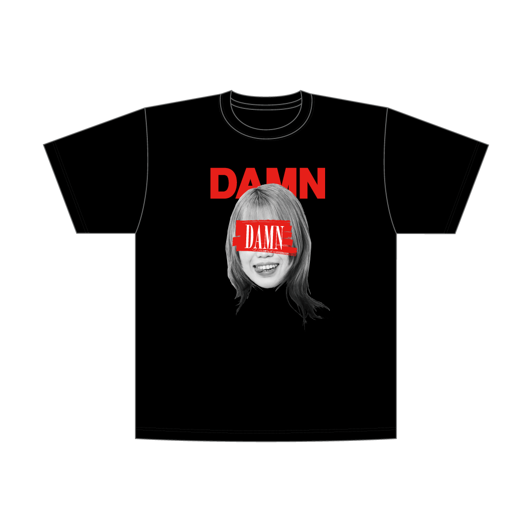 DAMN Tシャツ ほんま・かいな 表面
